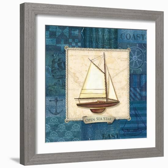 Sailing I-Charlene Audrey-Framed Art Print