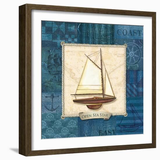 Sailing I-Charlene Audrey-Framed Art Print