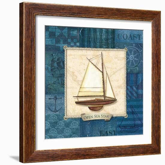 Sailing I-Charlene Audrey-Framed Art Print