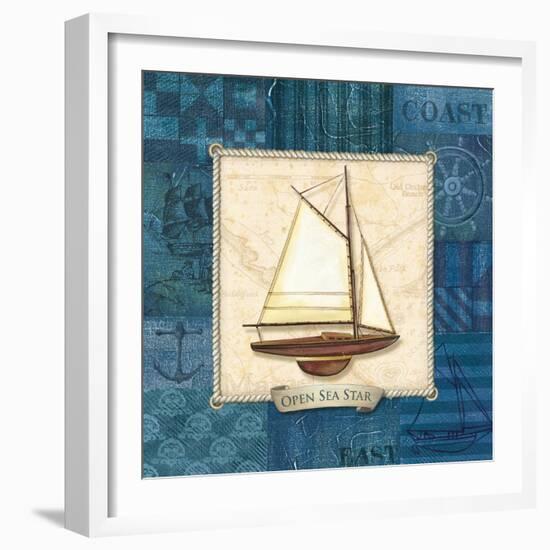 Sailing I-Charlene Audrey-Framed Art Print