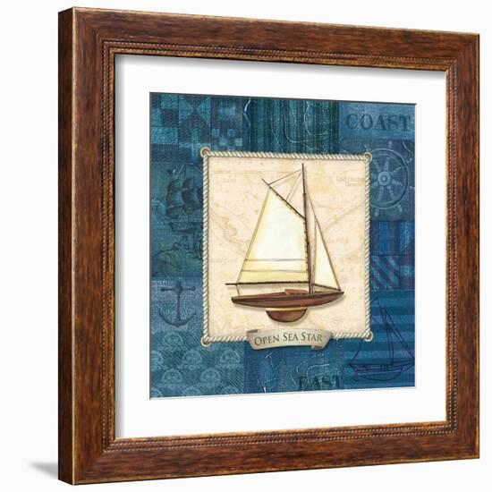 Sailing I-Charlene Audrey-Framed Art Print