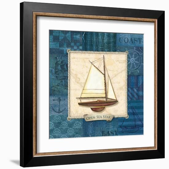 Sailing I-Charlene Audrey-Framed Art Print