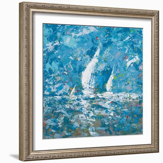 Sailing II-Kingsley-Framed Premium Giclee Print