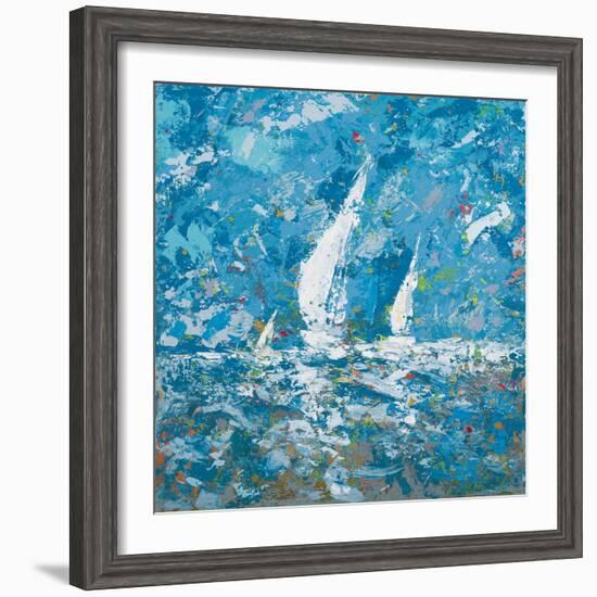 Sailing II-Kingsley-Framed Premium Giclee Print