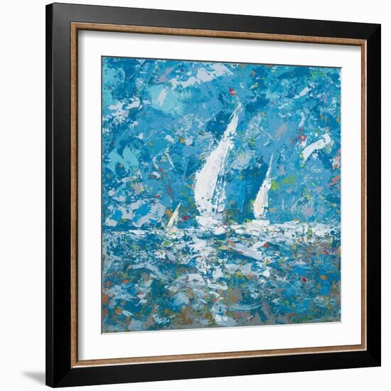 Sailing II-Kingsley-Framed Premium Giclee Print