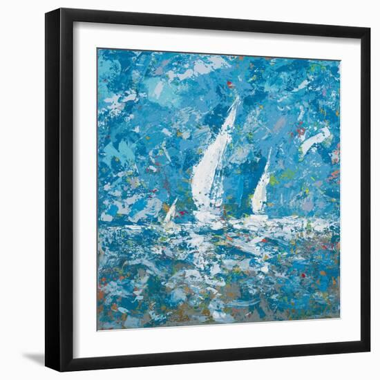 Sailing II-Kingsley-Framed Premium Giclee Print