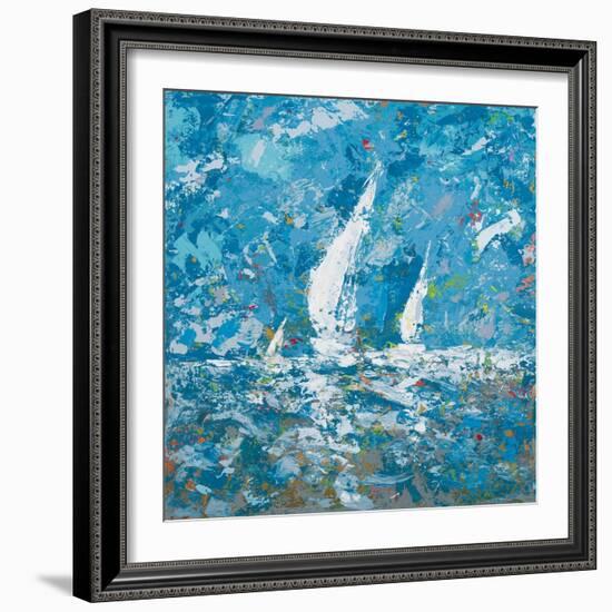 Sailing II-Kingsley-Framed Premium Giclee Print