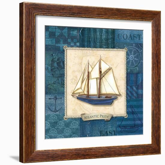 Sailing II-Charlene Audrey-Framed Art Print