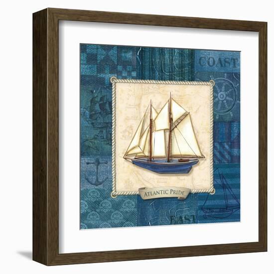 Sailing II-Charlene Audrey-Framed Art Print