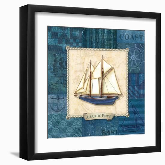 Sailing II-Charlene Audrey-Framed Art Print