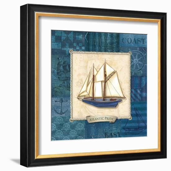 Sailing II-Charlene Audrey-Framed Art Print