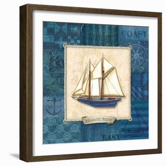 Sailing II-Charlene Audrey-Framed Premium Giclee Print