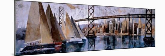 Sailing in San Francisco-Marti Bofarull-Mounted Art Print