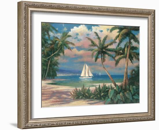 Sailing in the Bay-Tan Chun-Framed Art Print