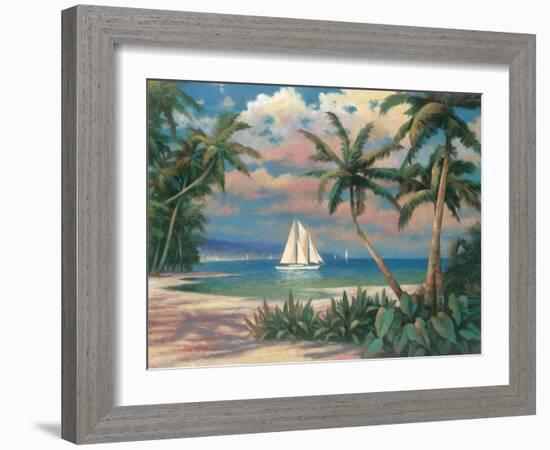 Sailing in the Bay-Tan Chun-Framed Art Print