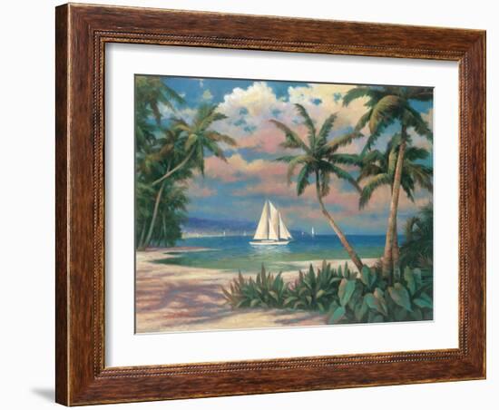 Sailing in the Bay-Tan Chun-Framed Art Print