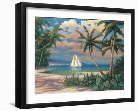 Sailing in the Bay-Tan Chun-Framed Art Print