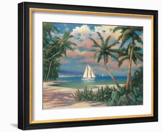 Sailing in the Bay-Tan Chun-Framed Art Print