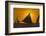 Sailing in the Ocean at Sunset, Boracay Island, Aklan Province, Philippines-Keren Su-Framed Photographic Print