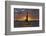 Sailing in the Ocean at Sunset, Boracay Island, Aklan Province, Philippines-Keren Su-Framed Photographic Print