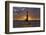 Sailing in the Ocean at Sunset, Boracay Island, Aklan Province, Philippines-Keren Su-Framed Photographic Print