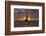 Sailing in the Ocean at Sunset, Boracay Island, Aklan Province, Philippines-Keren Su-Framed Photographic Print