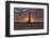 Sailing in the Ocean at Sunset, Boracay Island, Aklan Province, Philippines-Keren Su-Framed Photographic Print