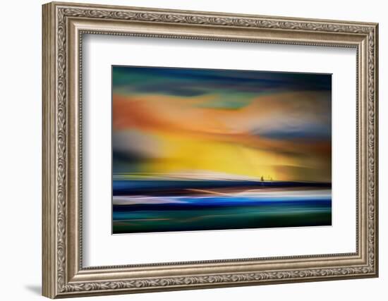 Sailing Into the Sun-Ursula Abresch-Framed Photographic Print