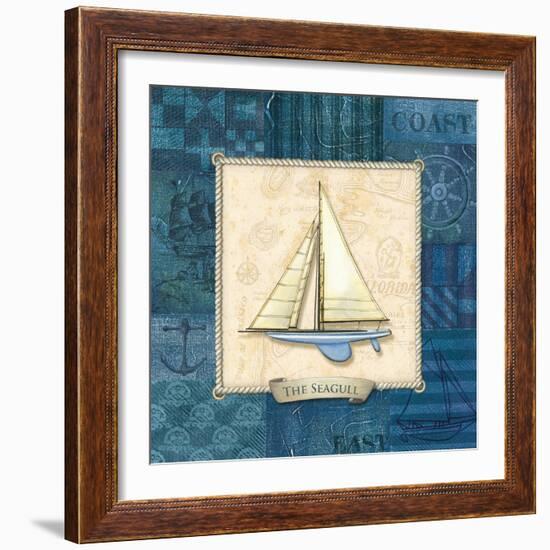 Sailing IV-Charlene Audrey-Framed Premium Giclee Print