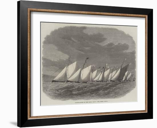 Sailing-Match of the Natal Yacht Club, South Africa-Edwin Weedon-Framed Giclee Print