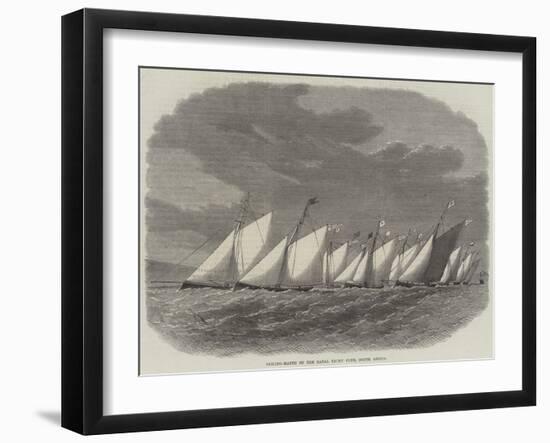 Sailing-Match of the Natal Yacht Club, South Africa-Edwin Weedon-Framed Giclee Print