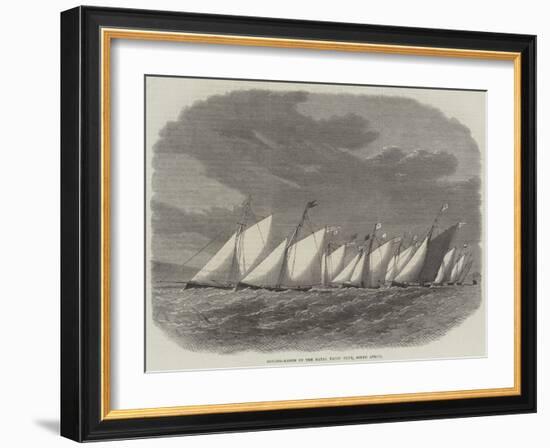 Sailing-Match of the Natal Yacht Club, South Africa-Edwin Weedon-Framed Giclee Print