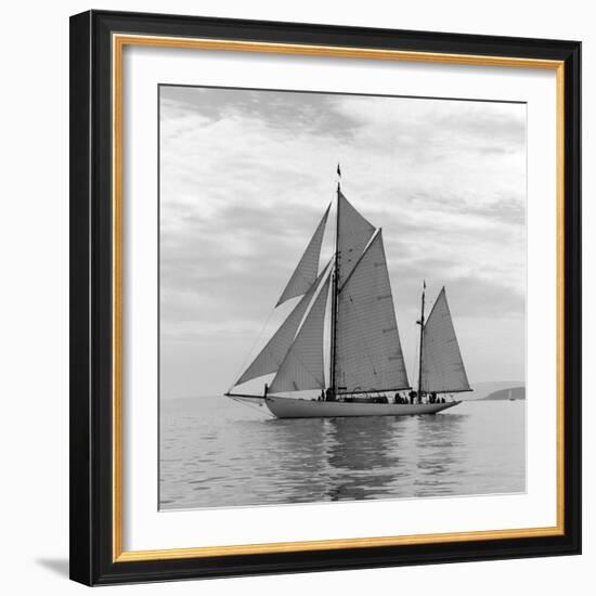 Sailing Off - Detail-Ben Wood-Framed Giclee Print