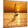 Sailing Off into the Sunset-Adrian Campfield-Mounted Photographic Print