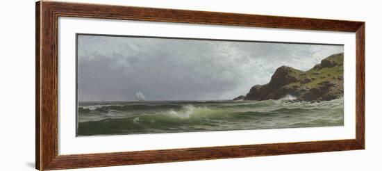 Sailing Off the Coast-Alfred Thompson Bricher-Framed Giclee Print