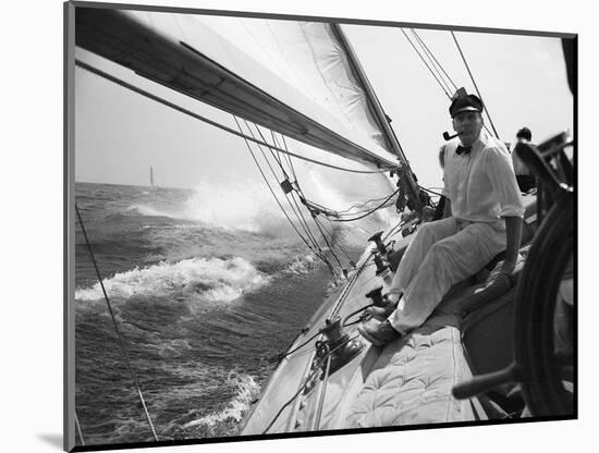 Sailing on Lake Michigan-null-Mounted Photographic Print