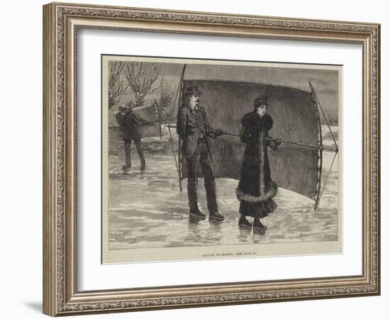 Sailing on Skates-William Bazett Murray-Framed Giclee Print