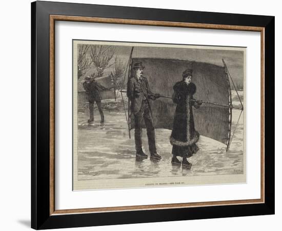 Sailing on Skates-William Bazett Murray-Framed Giclee Print