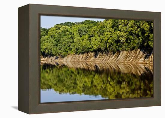 Sailing on the Tombigbee Waterway in Alabama, USA-Joe Restuccia III-Framed Premier Image Canvas