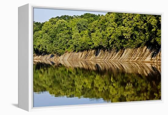 Sailing on the Tombigbee Waterway in Alabama, USA-Joe Restuccia III-Framed Premier Image Canvas