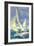 Sailing Race, Newport, Rhode Island-null-Framed Premium Giclee Print