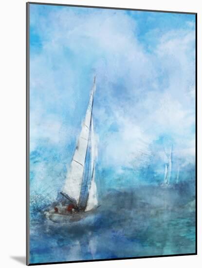 Sailing Sea 1-Ken Roko-Mounted Art Print