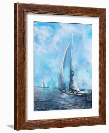 Sailing Sea 2-Ken Roko-Framed Art Print