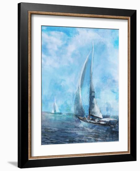 Sailing Sea 2-Ken Roko-Framed Art Print