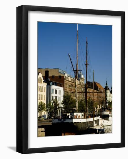 Sailing Ship on Inner Harbor, Helsinki, Finland-Nancy & Steve Ross-Framed Photographic Print