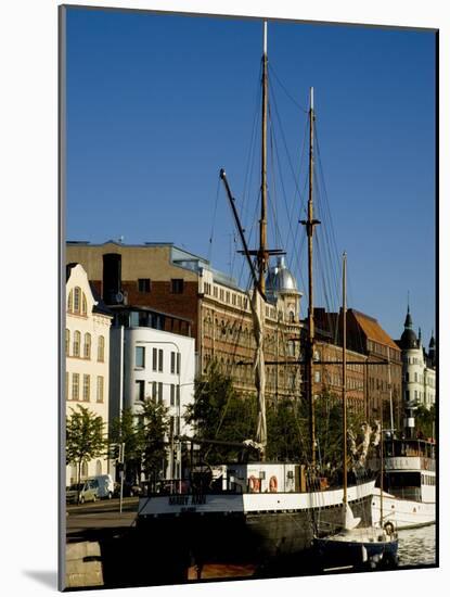 Sailing Ship on Inner Harbor, Helsinki, Finland-Nancy & Steve Ross-Mounted Photographic Print