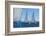 Sailing Ship Yachts with White Sails in a Row.-De Visu-Framed Photographic Print