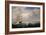 Sailing Ships Off the New England Coast, C.1855-Fitz Henry Lane-Framed Giclee Print