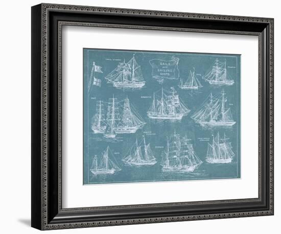 Sailing Ships-Hugo Wild-Framed Art Print