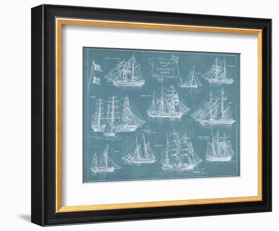 Sailing Ships-Hugo Wild-Framed Art Print